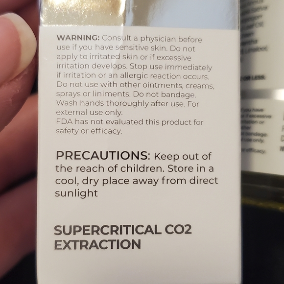 SOLD. Cannalogica facial hydration oil - Picture 8 of 8